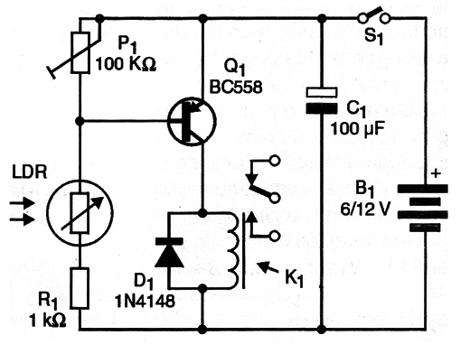     Figura 1 – Relé de corte de luz
