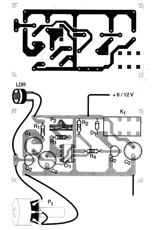    Figura 2 – Placa para a montagem
