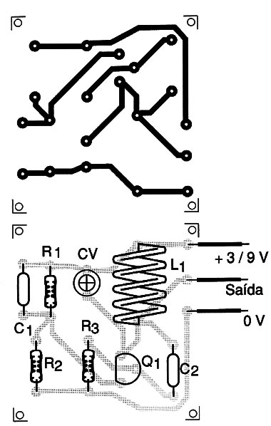    Figura 2 – Placa de circuito impresso
