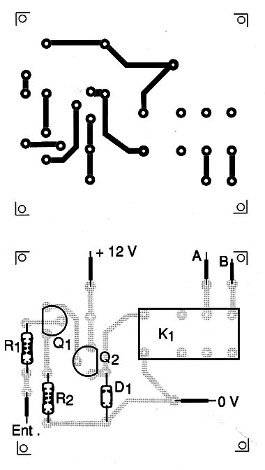    Figura 2 – Placa para a montagem
