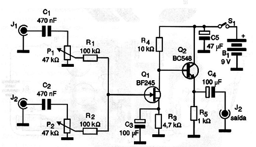 Figura 1 – Diagrama do mixer
