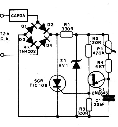 Figura 1 – Circuito do dimmer
