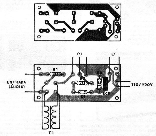 Figura 2 – Placa para a montagem
