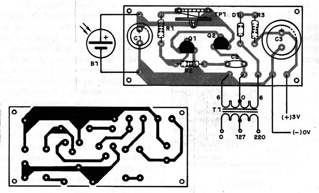 Figura 2 – Placa para a montagem
