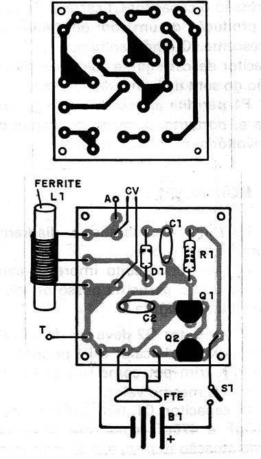 Figura 2 – Placa para a montagem
