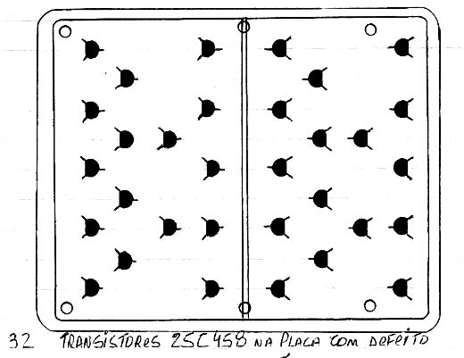 Diagrama do setor do aparelho desenhado pelo autor.
