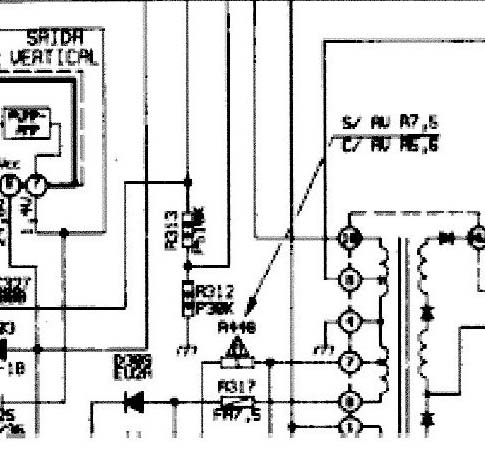 Diagrama do setor do aparelho fornecido pelo autor.
