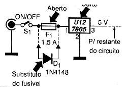 Diagrama do setor do aparelho fornecido pelo autor.
