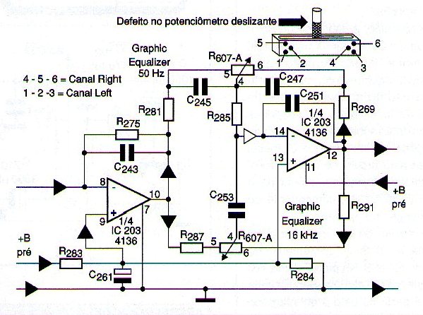 Diagrama do setor do aparelho fornecido pelo autor.
