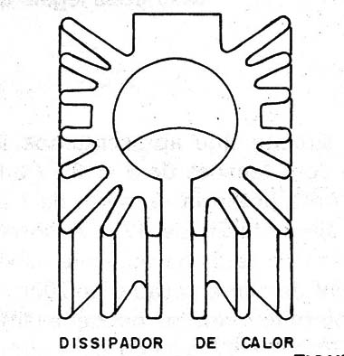Figura 5 – Dissipadores para os transistores
