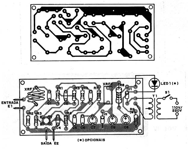 Figura 5 – Placa para a montagem
