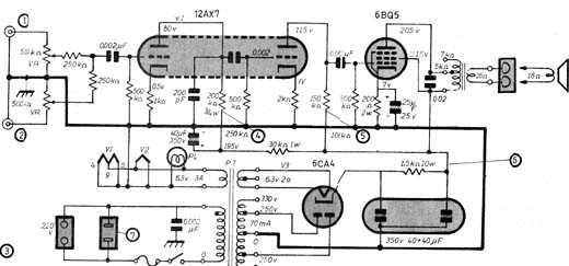  Amplificador 6BQ5
